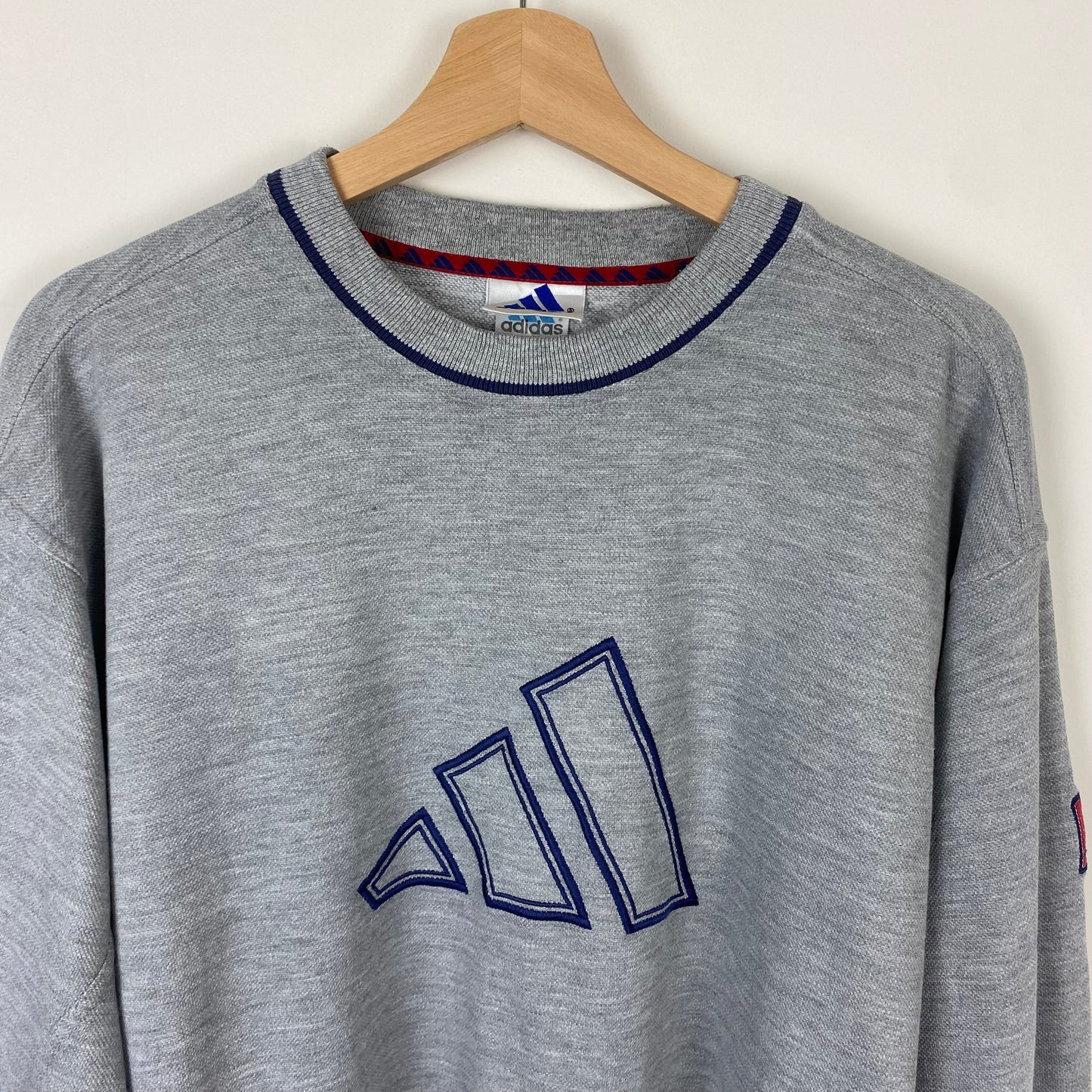 Vintage Adidas Big Logo Sweatshirt- M