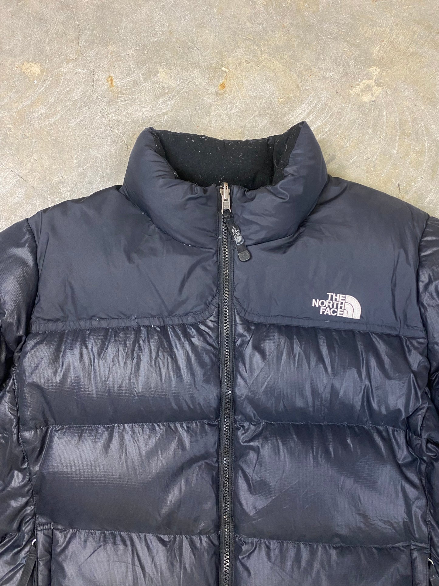 Vintage The North Face Black Nuptse Puffer Jacket Women's - XL