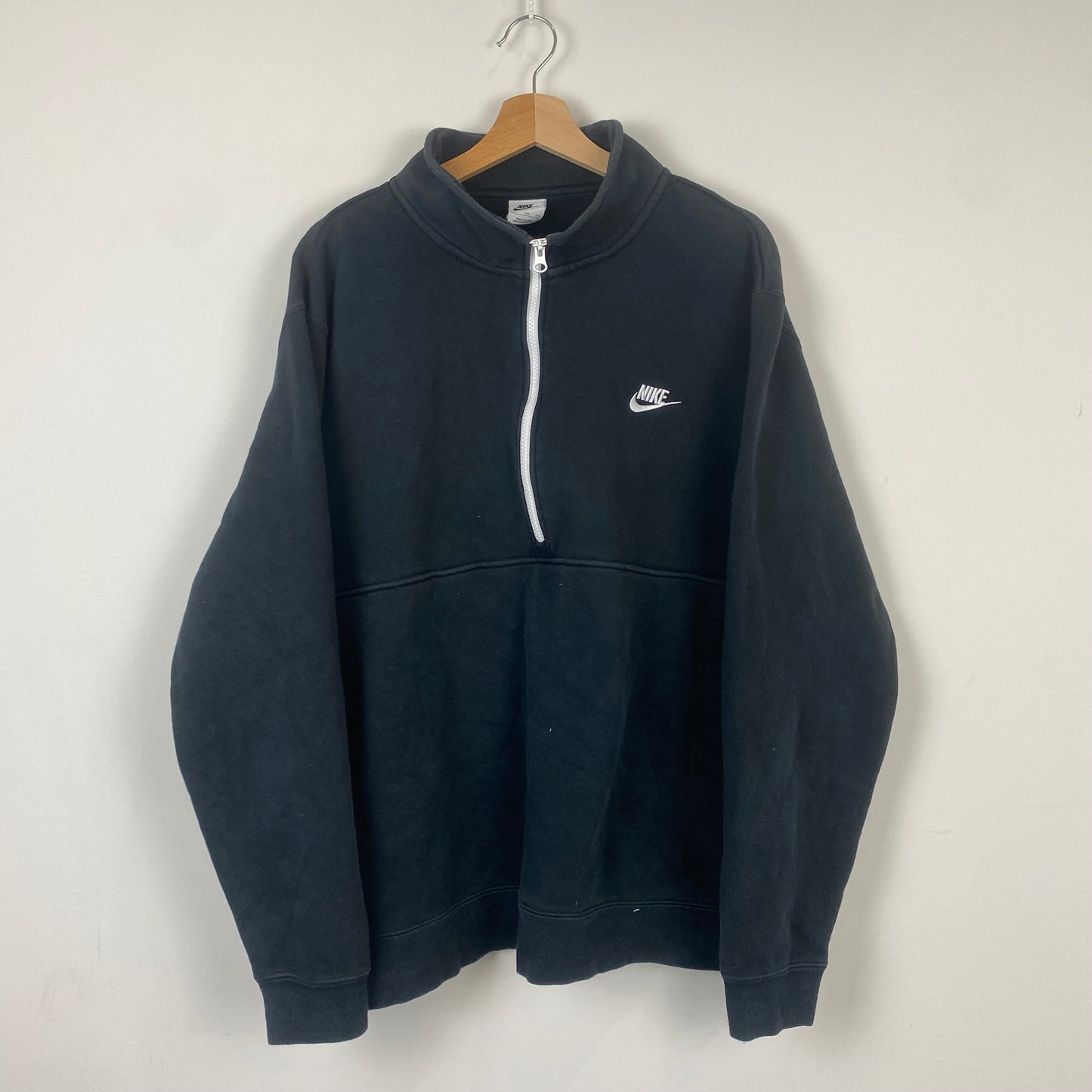 Nike Black Quarter-Zip Sweatshirt - L/XL