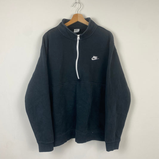 Nike Black Quarter-Zip Sweatshirt - L/XL