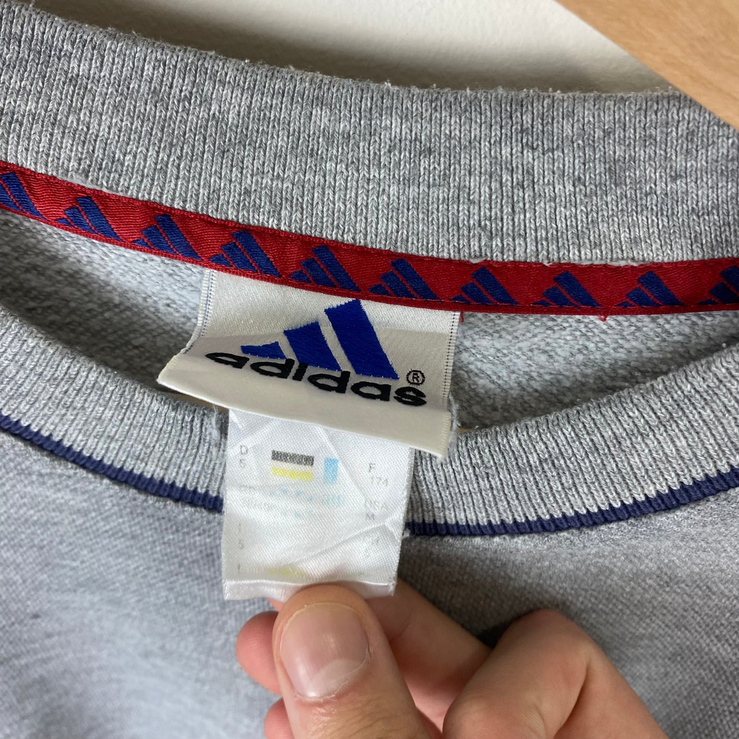 Vintage Adidas Big Logo Sweatshirt- M