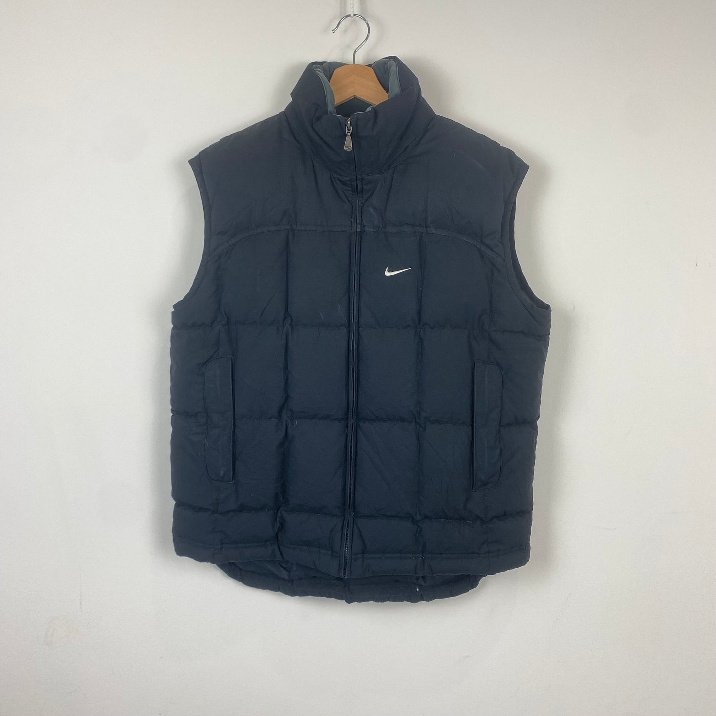 Vintage Nike Black Gilet Vest - M