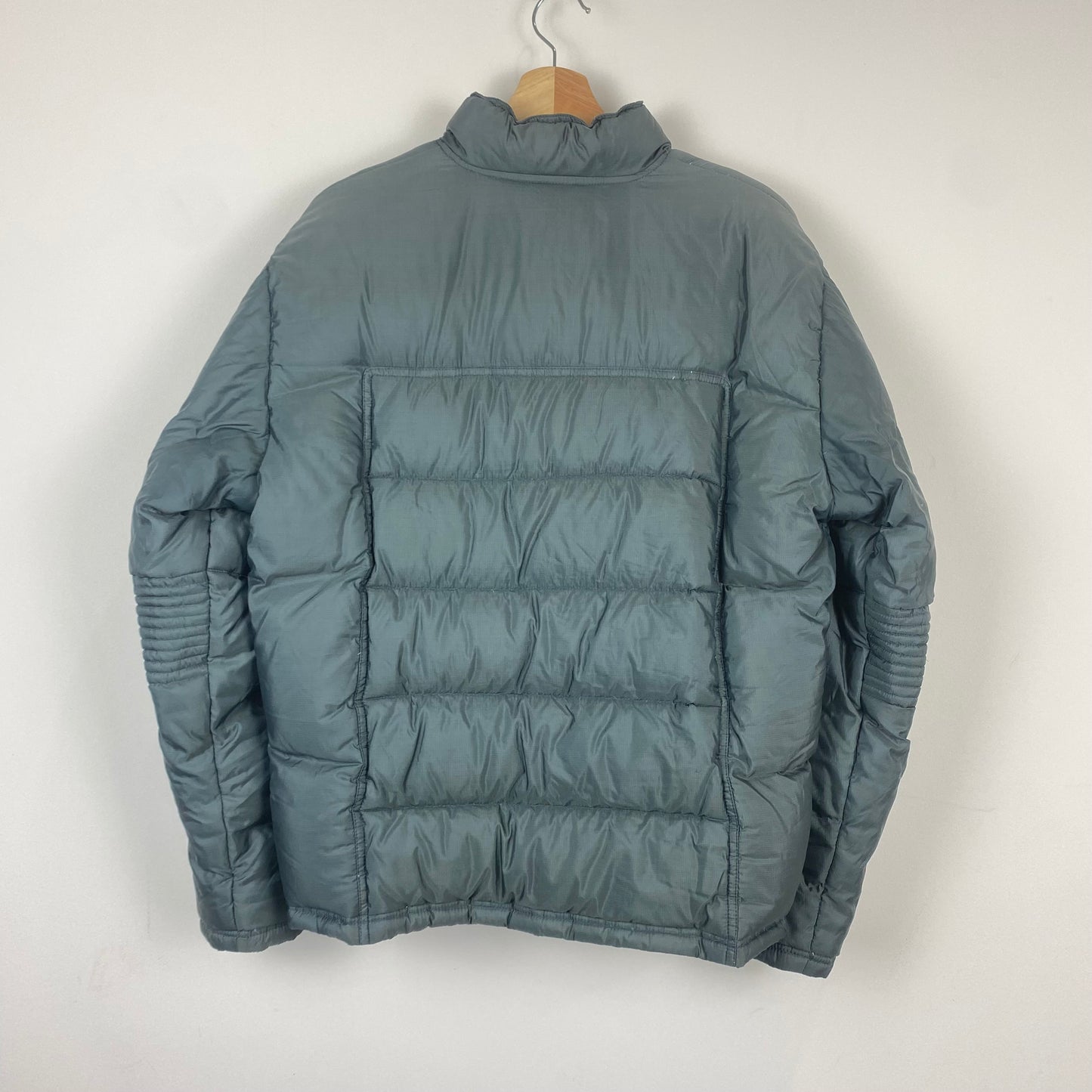 Vintage Nike Grey Puffer Jacket - M