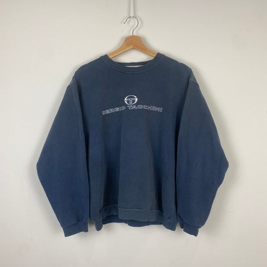 Vintage Sergio Tacchini Navy Sweater - S