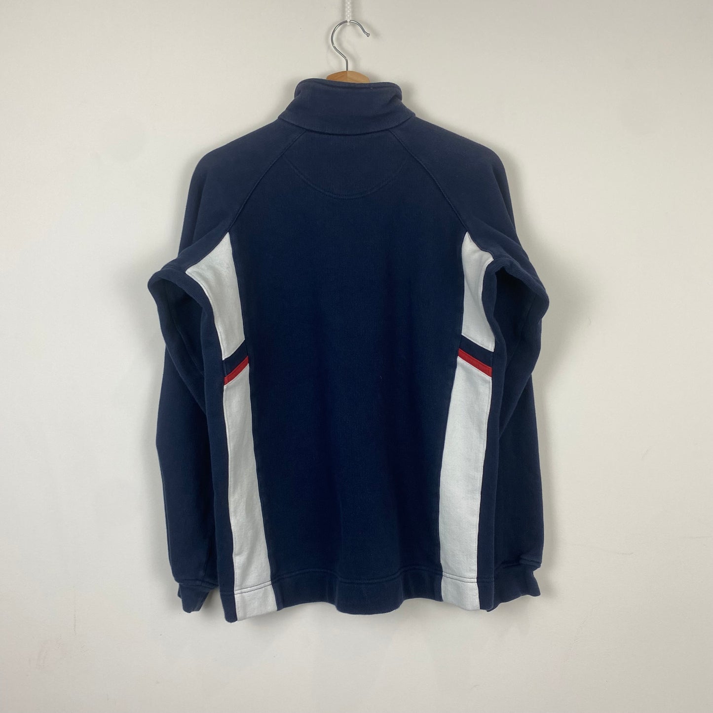 Vintage Nike Navy Quater Zip Sweatshirt - S