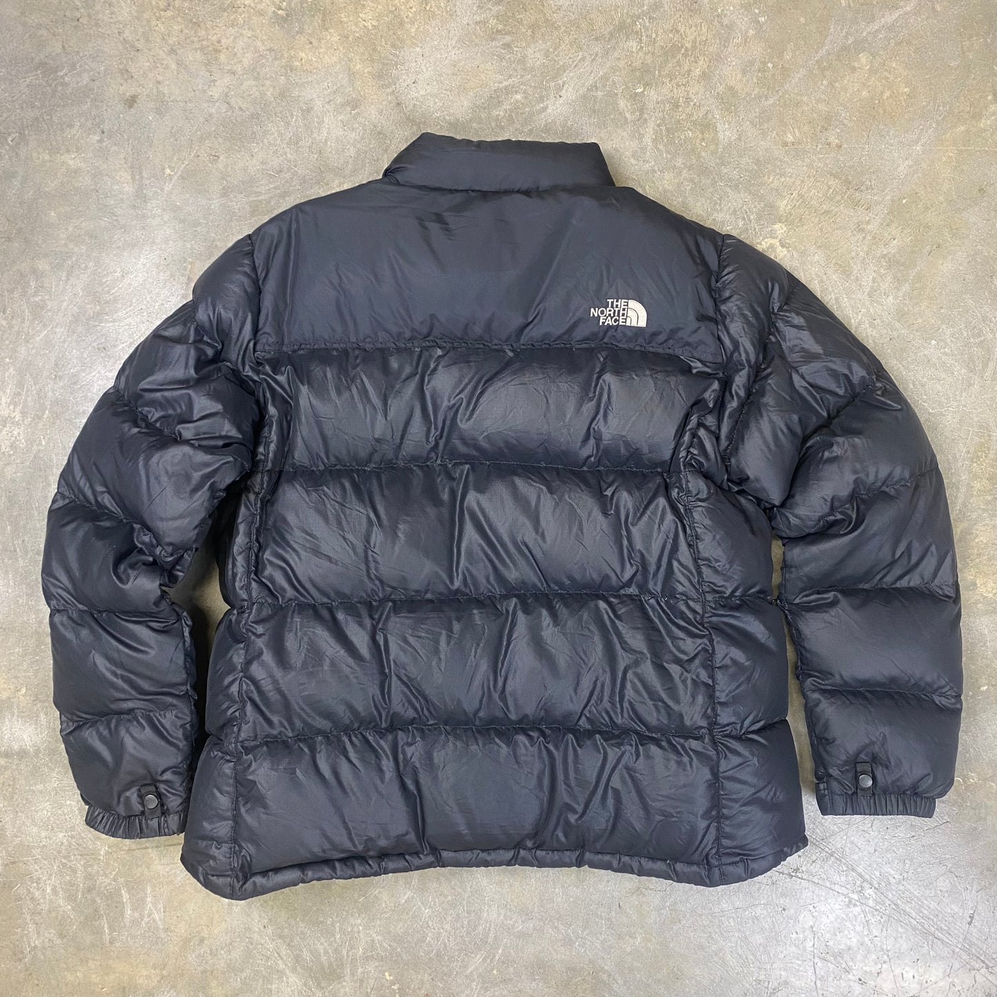 Vintage The North Face Black Nuptse Puffer Jacket Women's - XL