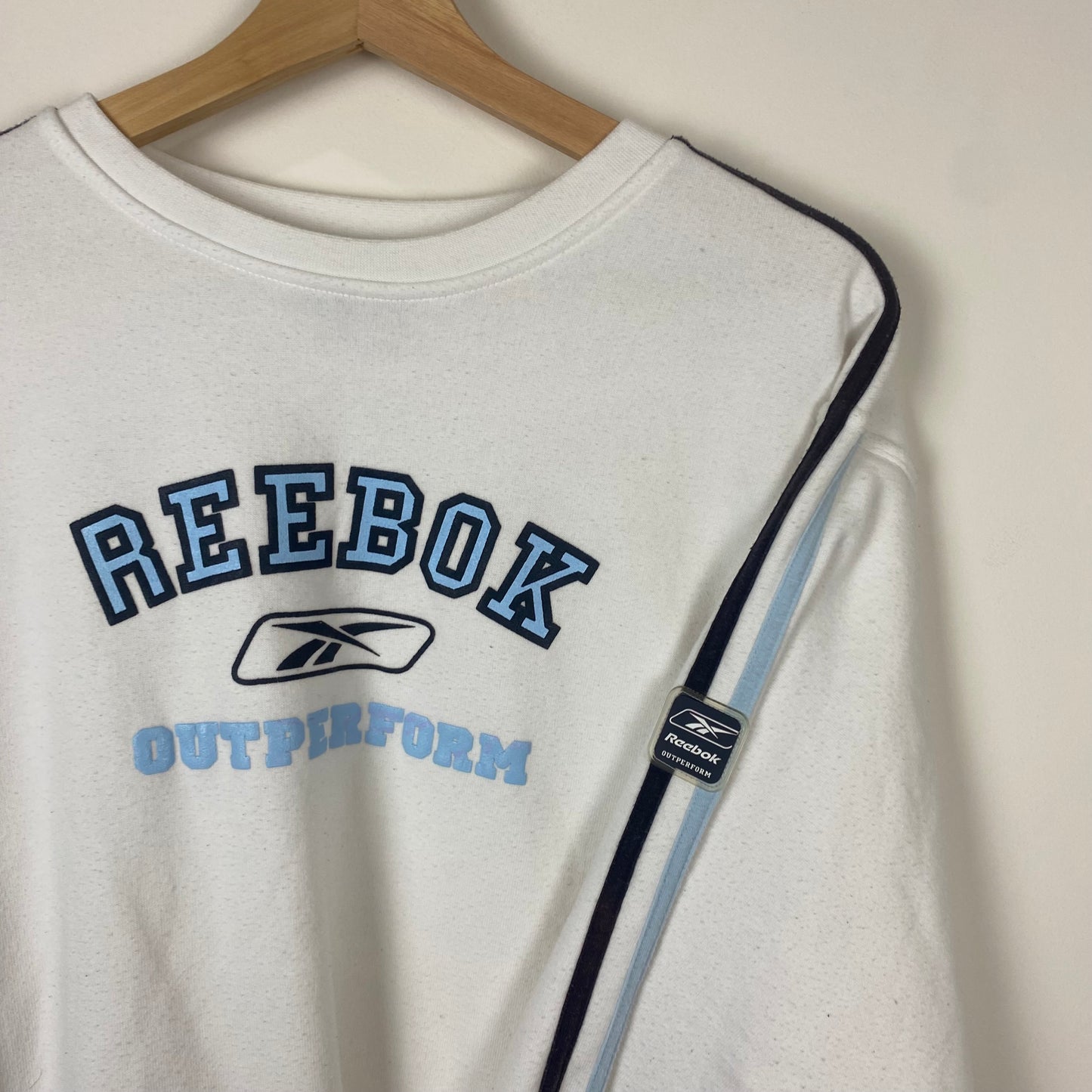 Reebok White Sweatshirt - L