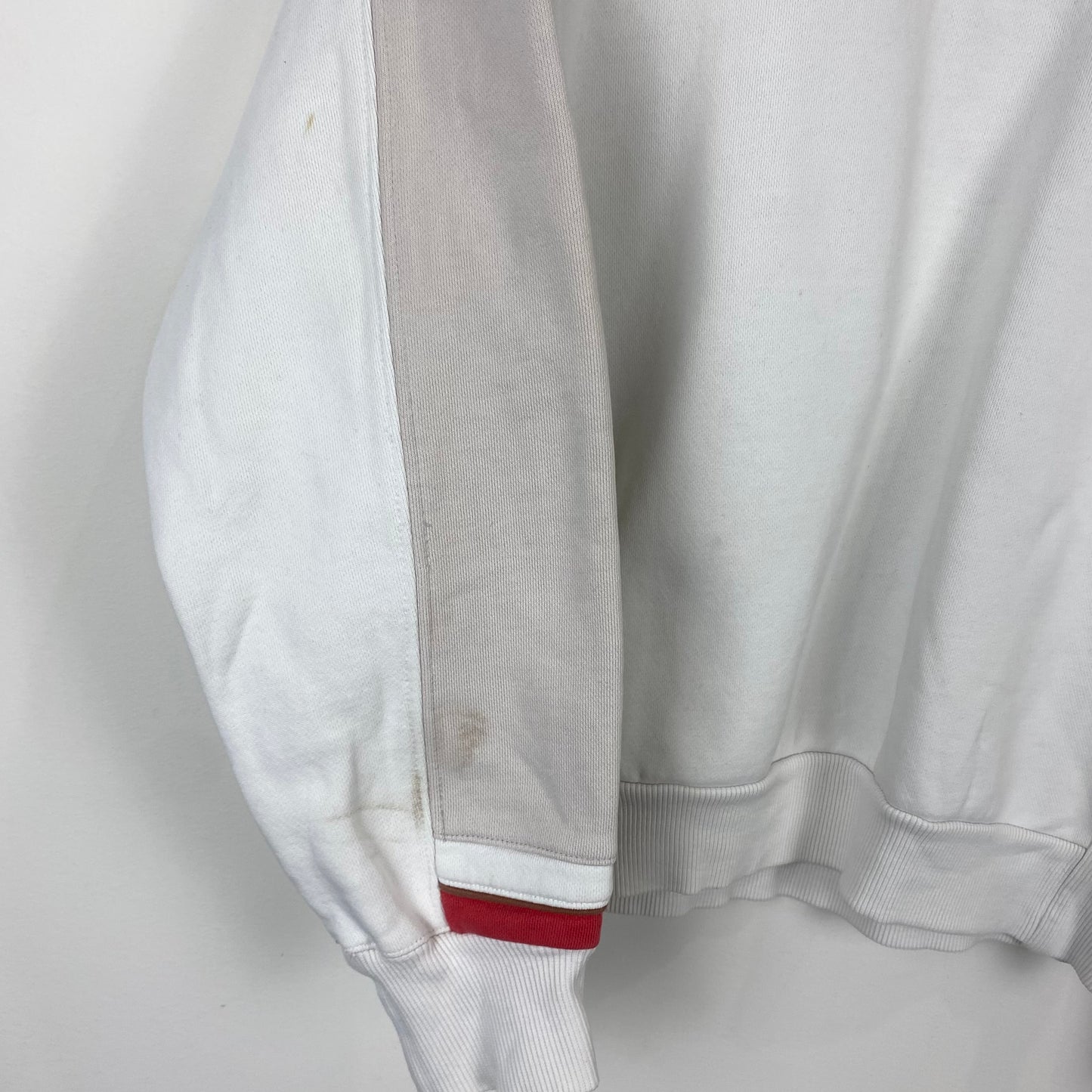 Vintage Sergio Tacchini White Sweatshirt - S