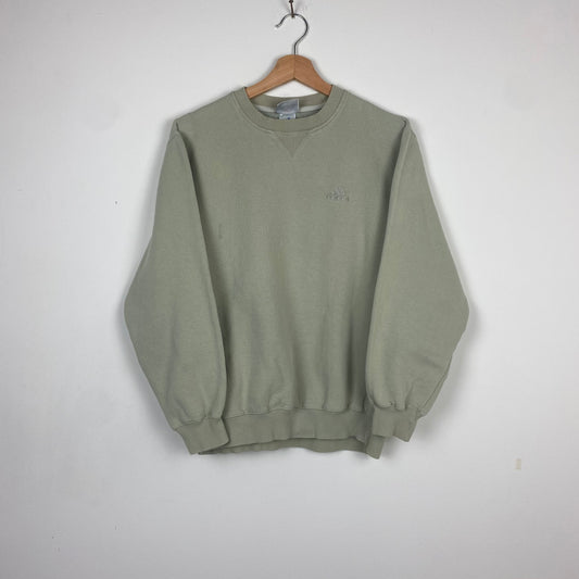 Vintage Adidas Olive Sweatshirt - XS