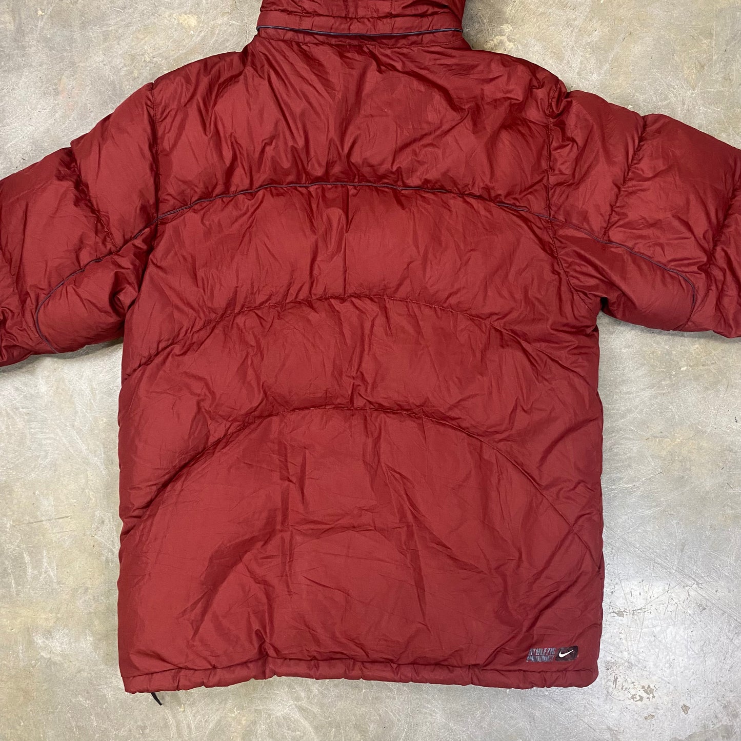 Vintage Nike Burnt Orange Puffer Jacket M/L