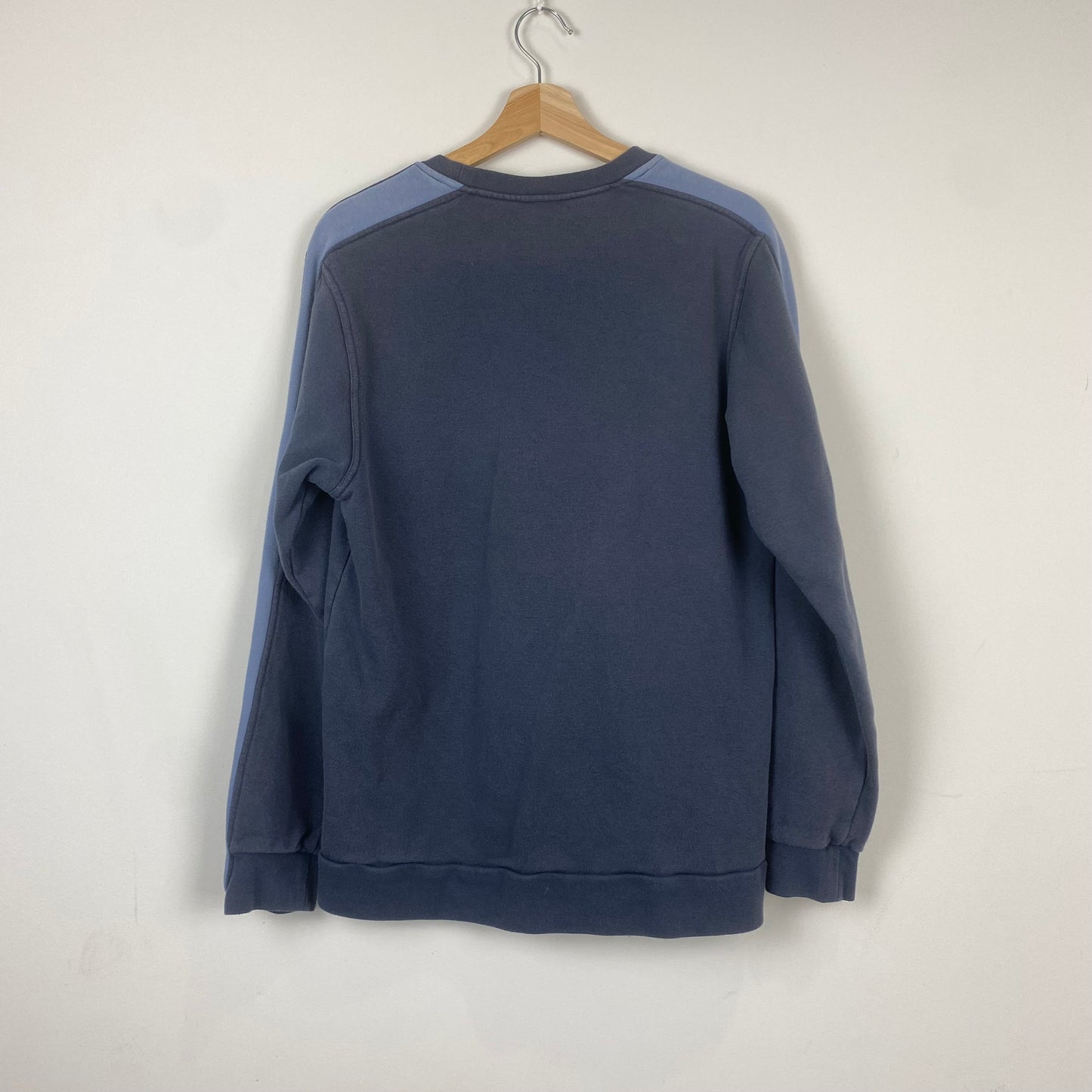 Vintage Adidas Spellout Navy Sweatshirt - M