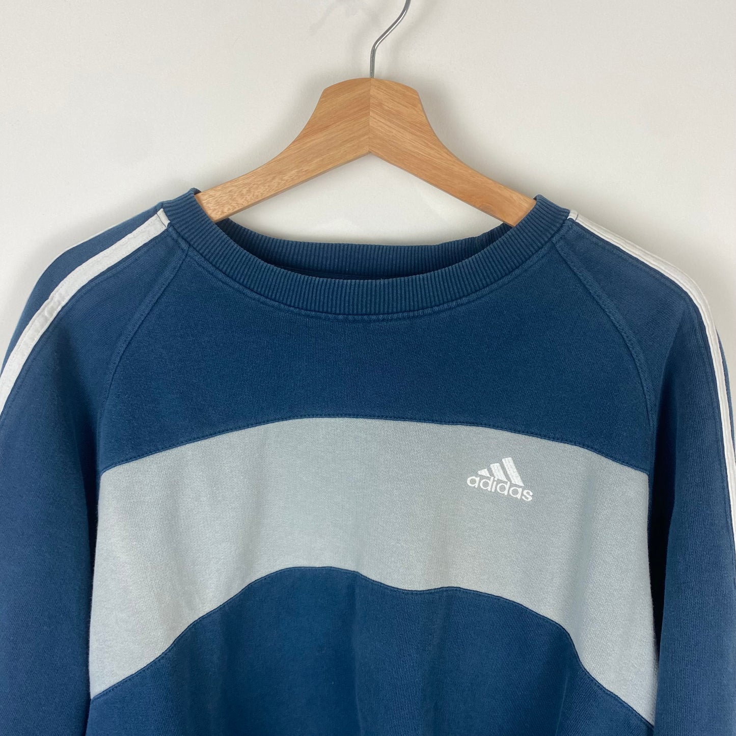 Vintage Adidas Navy Sweatshirt - XS