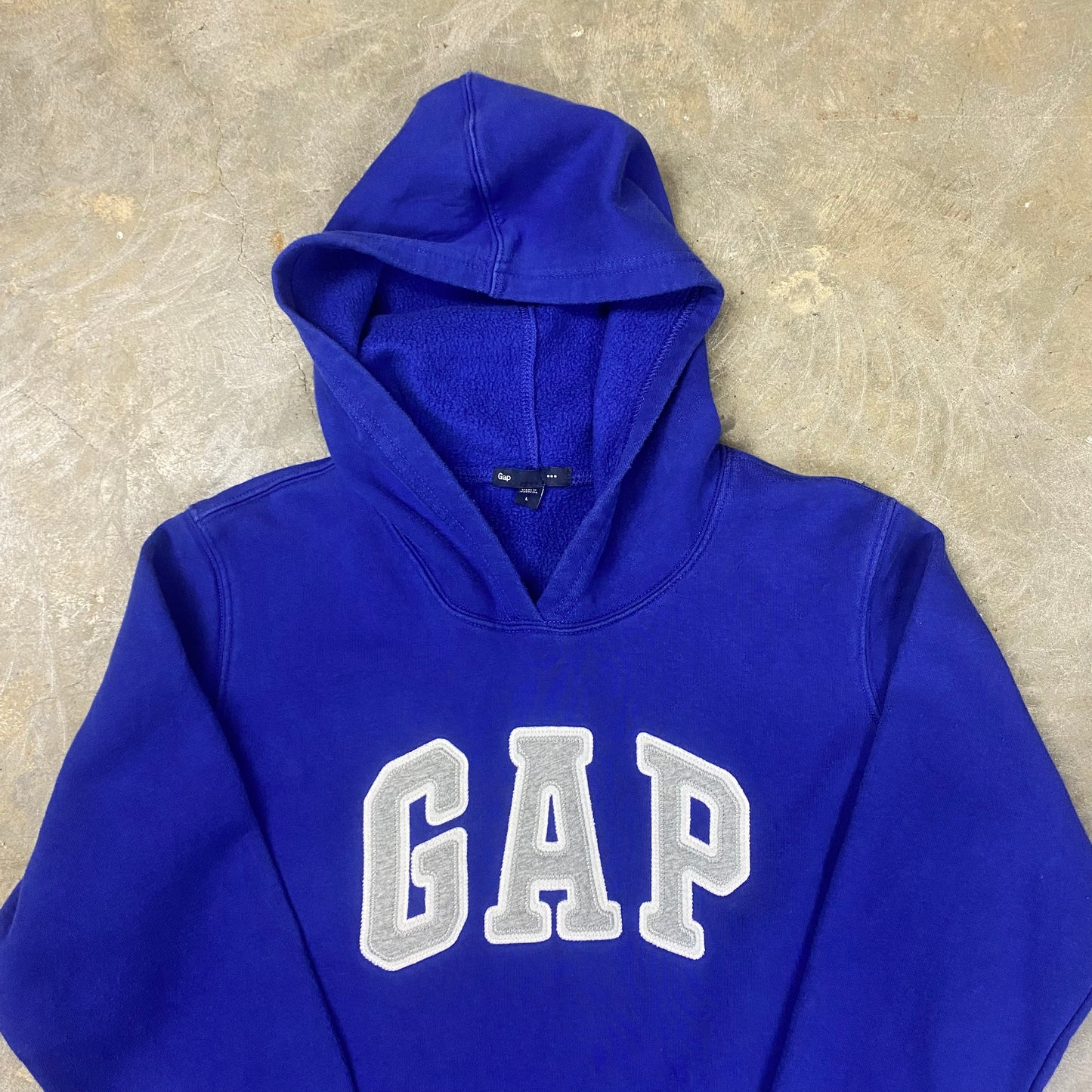 Kids Blue Gap Hoodie L